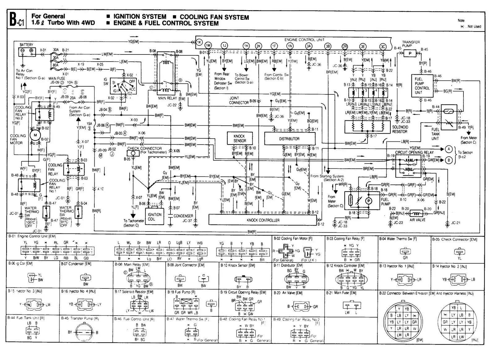 Diagram 198Mazda 626 Wiring Diagram Original