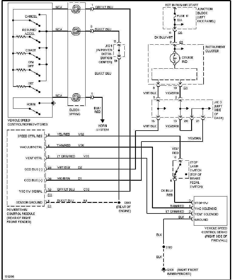 Diagram 1990 Dodge Dakota Electrical Wiring Diagram