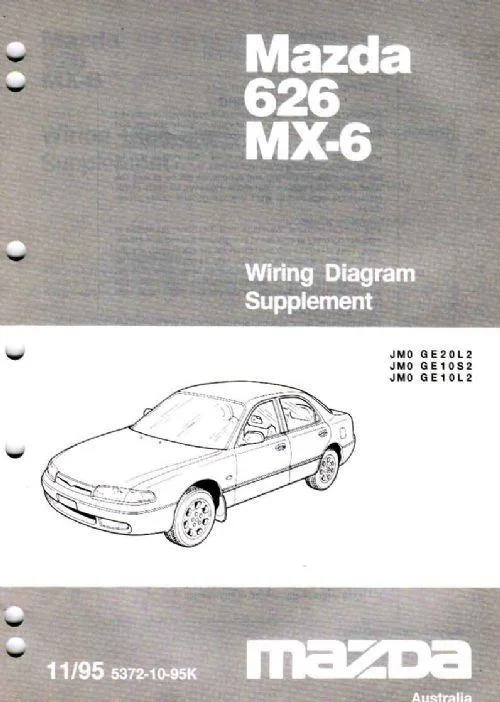 Diagram 1990 Mazda Mx6 Diagram