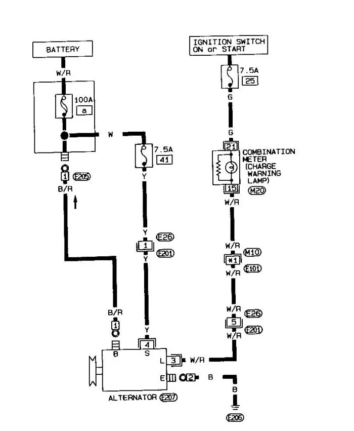 Diagram 1990 Nissan 240Sx Wiring Diagrams