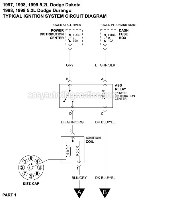 Diagram 1991 Dodge Dakota 5 2L Wiring Diagram