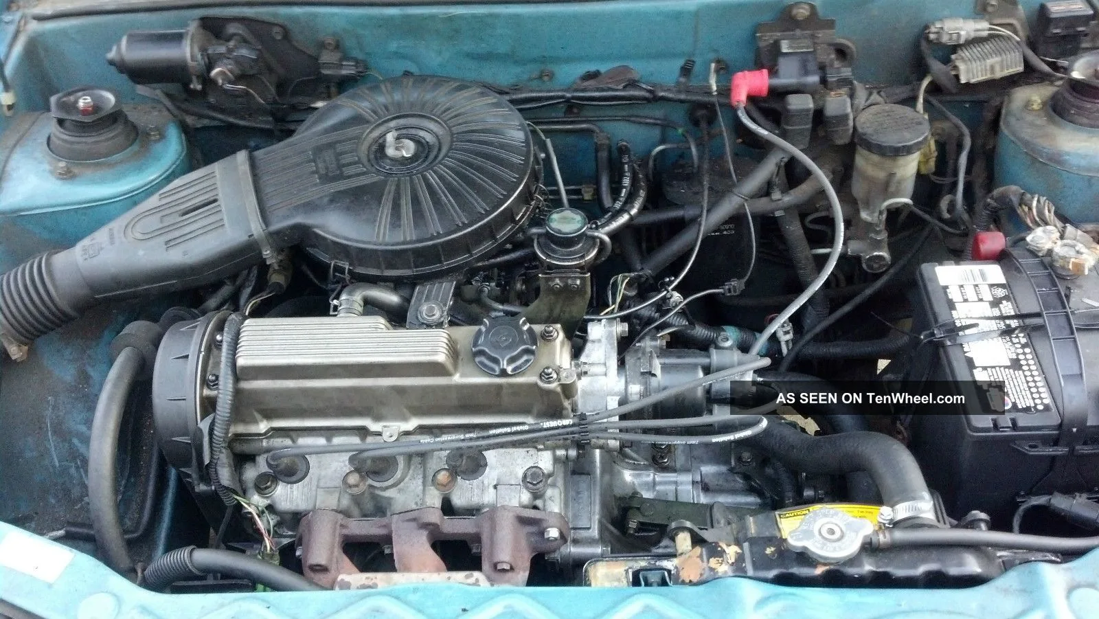 Diagram 1991 Geo Metro Engine Accessories Diagram