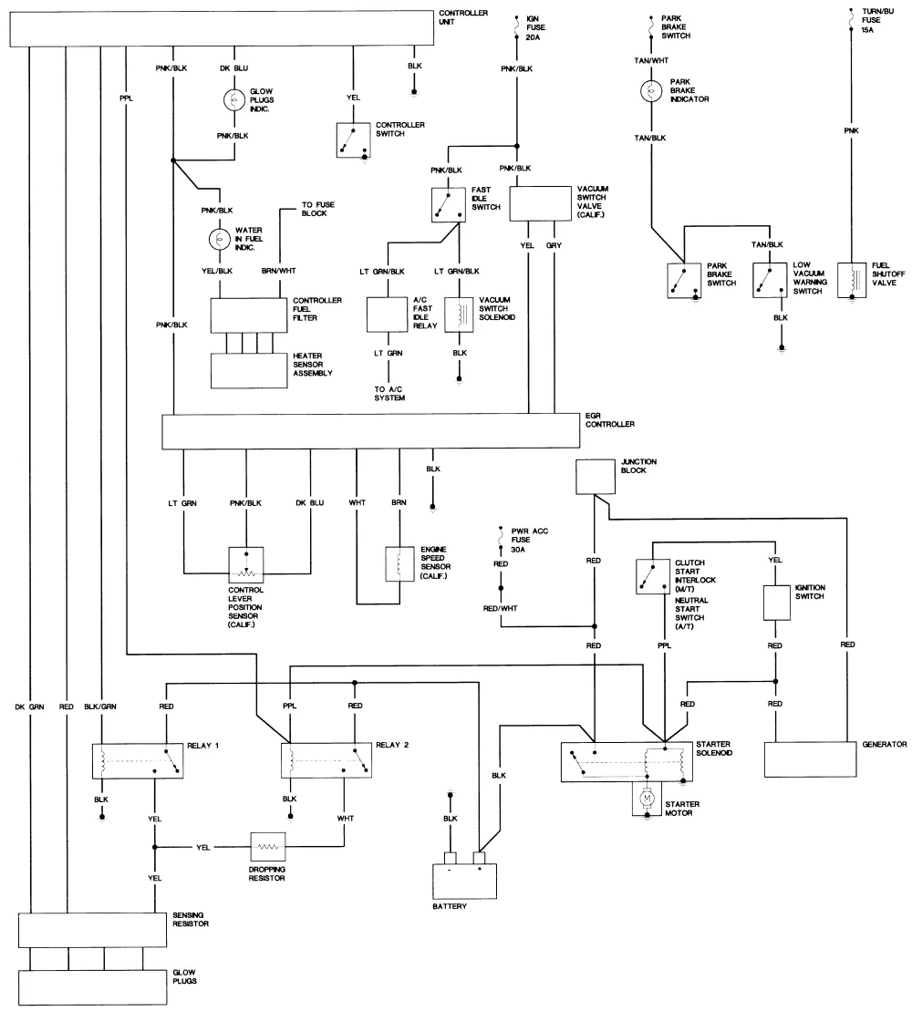 Diagram 1991 Gmc S15 Sonoma Pickup Jimmy Wiring Diagram Manual Original