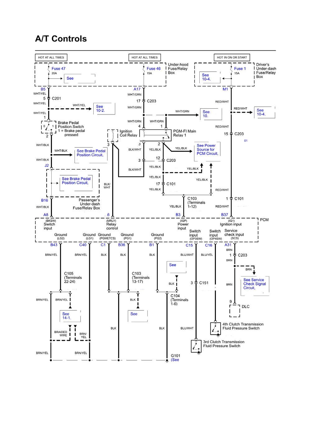 Diagram 1991 Honda Civic Electrical Wiring Diagram And Schematics