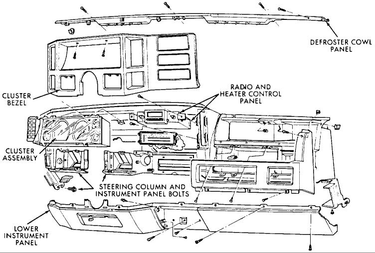 Diagram 1991 Jeep Cherokee Vacuum Diagram