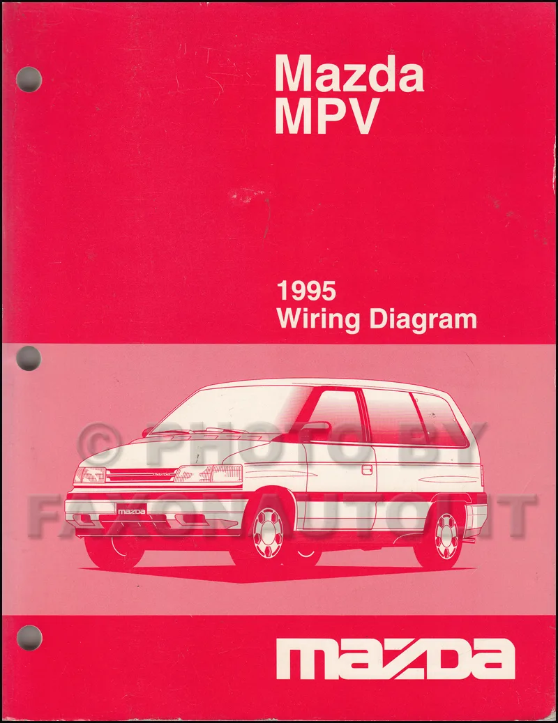 Diagram 1991 Mazda Mpv Wiring Diagram Manual Original