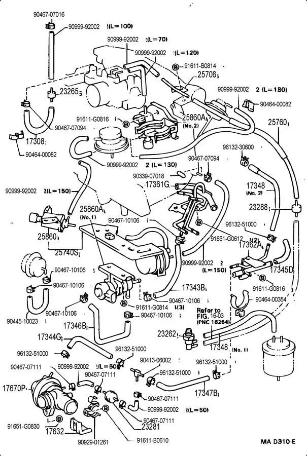 Diagram 1991 Mr2 Vacuum Diagram