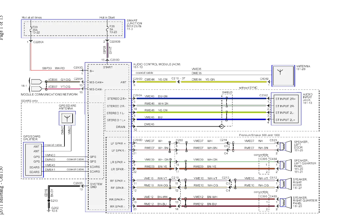 Diagram 1991 Mustang Gt Radio Wiring Diagram Full Version Hd Quality Wiring Diagram 159 223