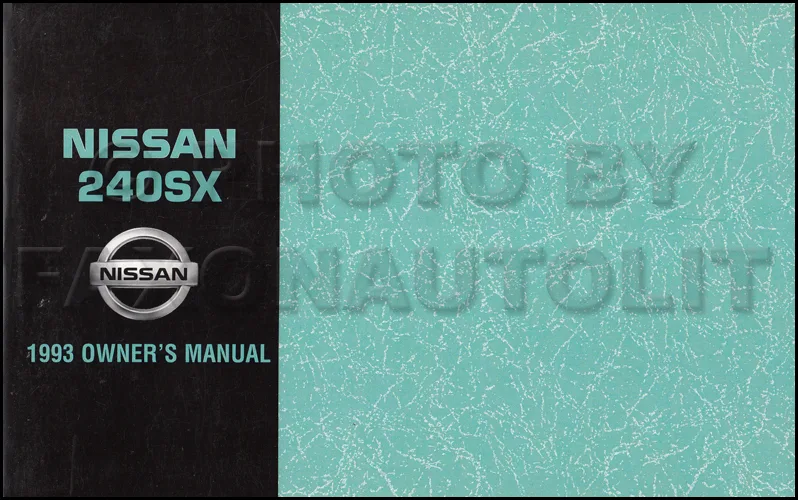 Diagram 1991 Nissan 240Sx Wiring Diagram Original