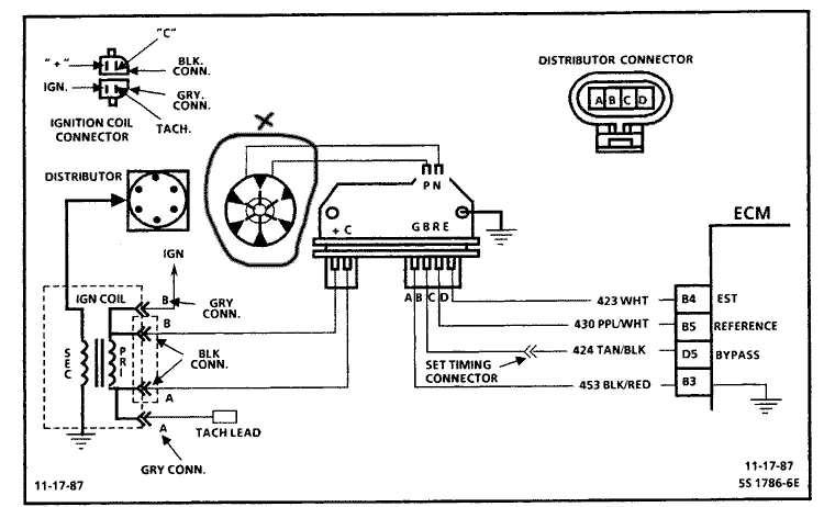 Diagram 1992 Camaro Wiring Diagram Coil