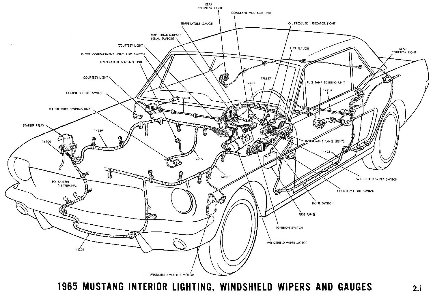 Diagram 1992 Ford Mustang Diagram