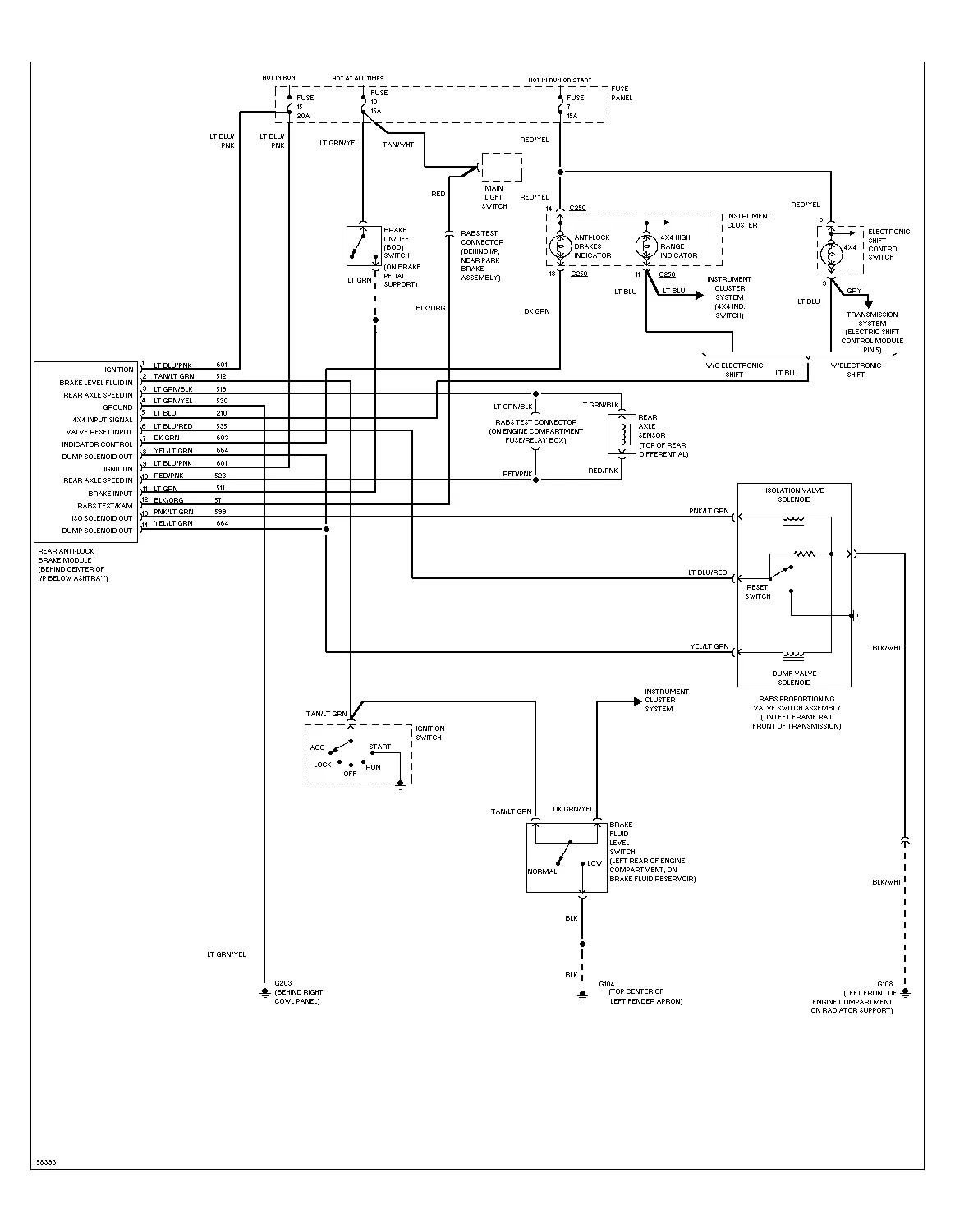 Diagram 1992 Ford Ranger Alternator Diagram