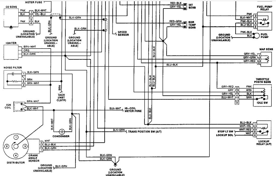 Diagram 1992 Geo Tracker Fuel Injector Wiring Diagram