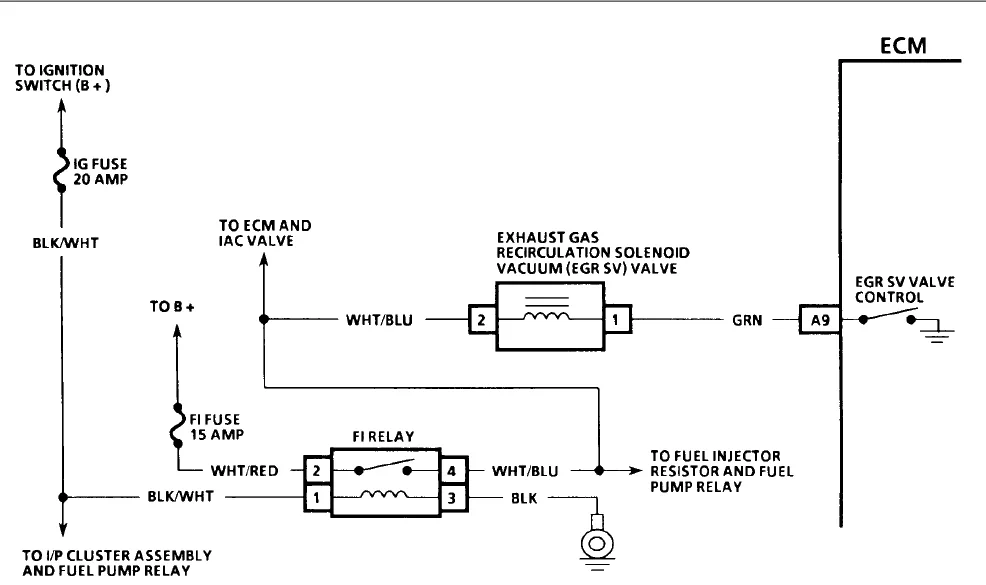Diagram 1992 Geo Tracker Fuel Injector Wiring Diagram
