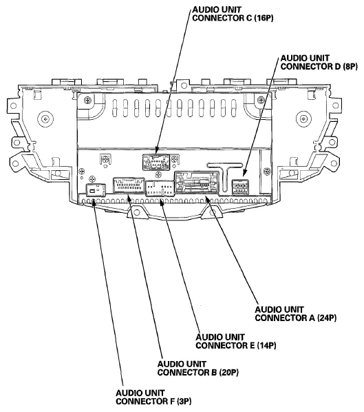 Diagram 1992 Honda Accord Radio Wiring Diagram