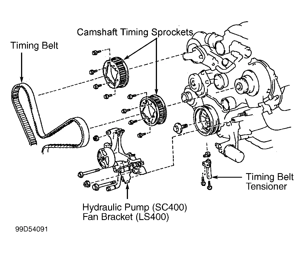 Diagram 1992 Lexus Ls 400 Engine Diagram