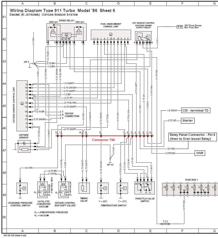 Diagram 1992 Porsche 911 Dme Wiring Diagram