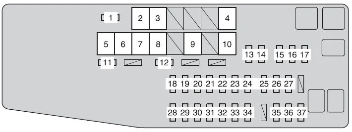 Diagram 1992 Toyota Camry Fuse Box Diagram Wiring Schematic