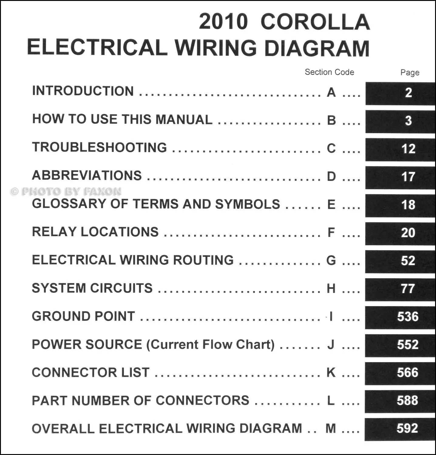 Diagram 1992 Toyota Corolla Wiring Diagram Manual Original
