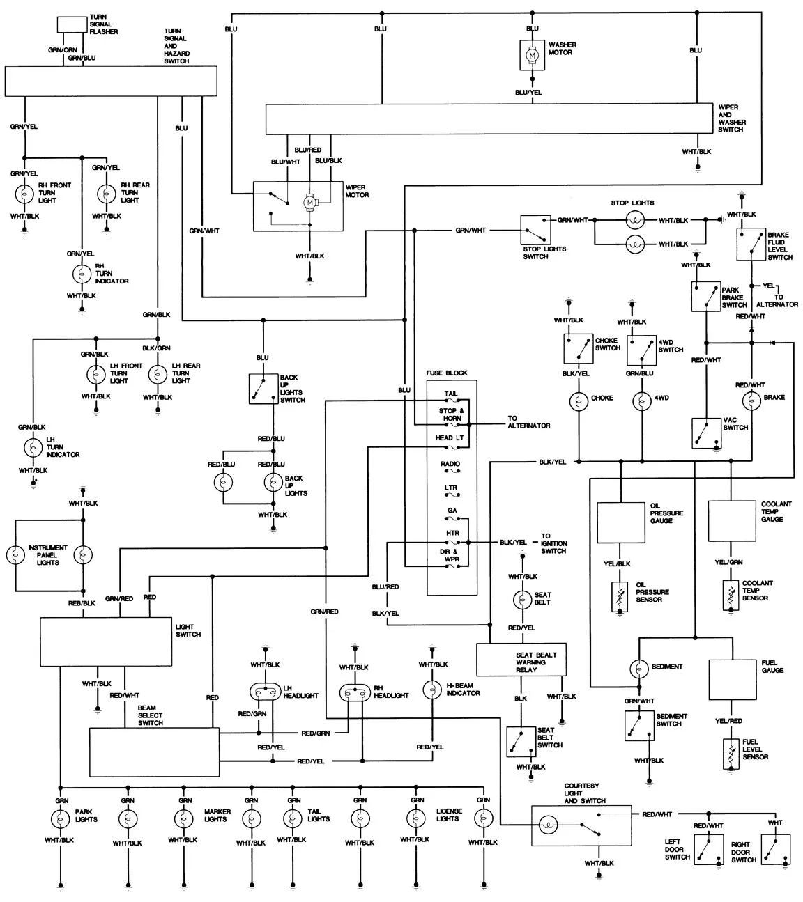 Diagram 1992 Toyota Land Cruiser Wiring Diagram