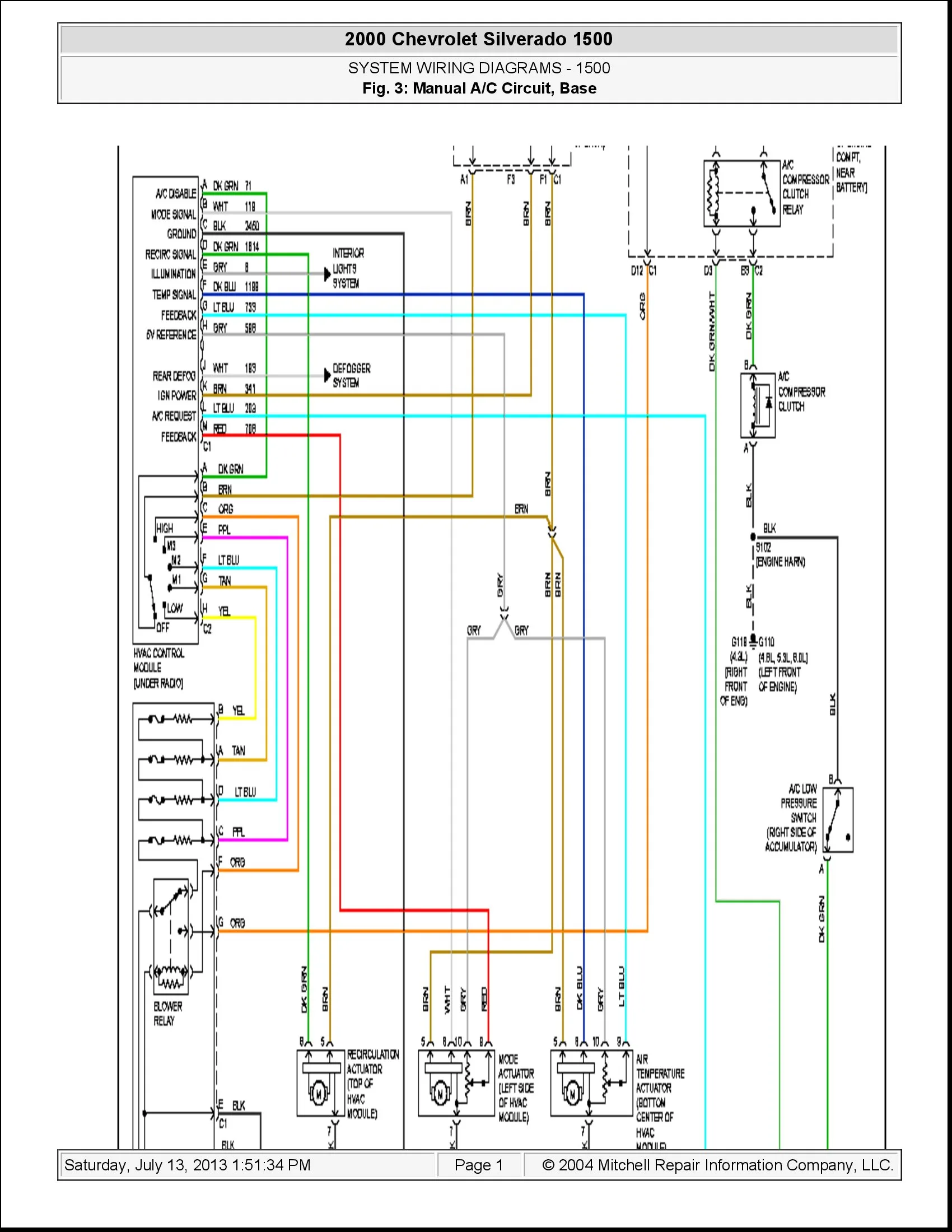 Diagram 1993 Chevy Suburban Wiring Diagram