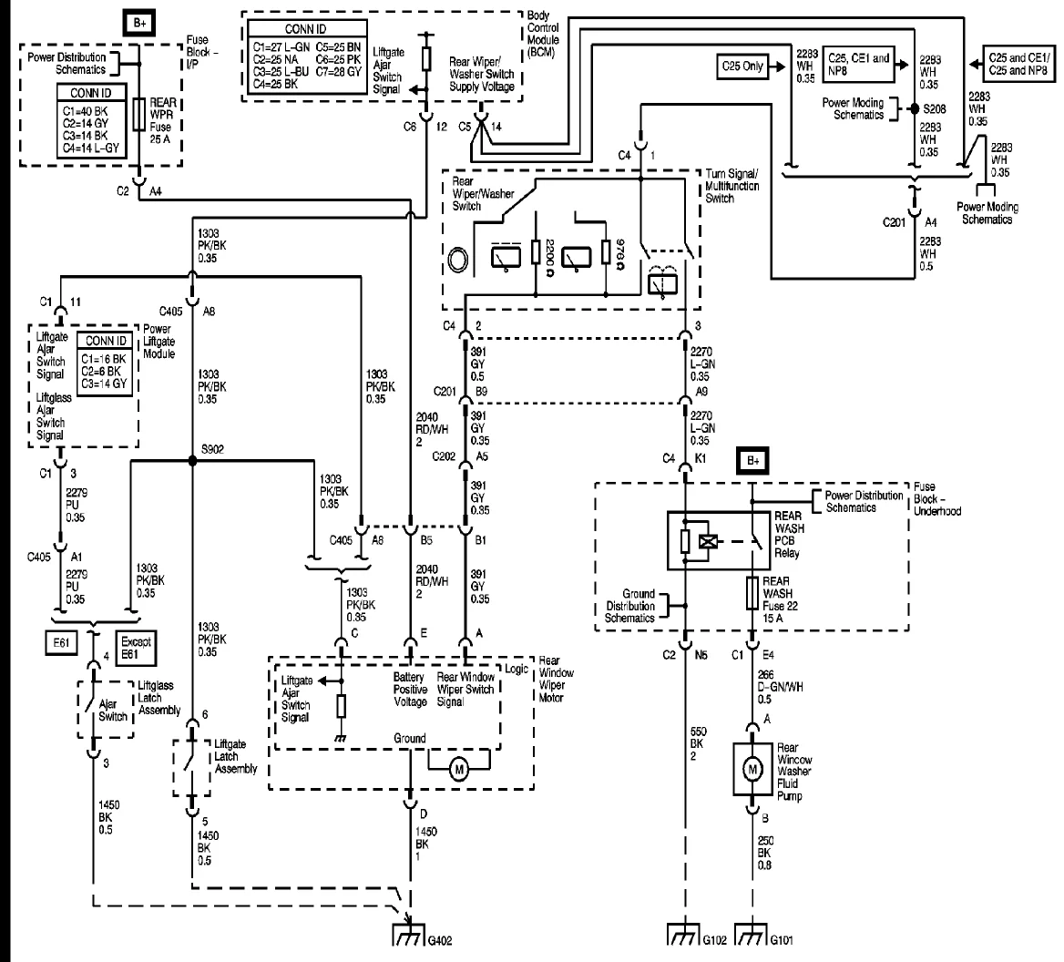 Diagram 1993 Chevy Suburban Wiring Diagram