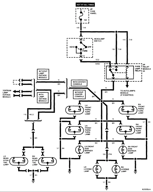 Diagram 1993 Ford Explorer Headlight Switch Diagram
