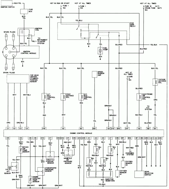Diagram 1993 Honda Accord Distributor Wiring Diagram