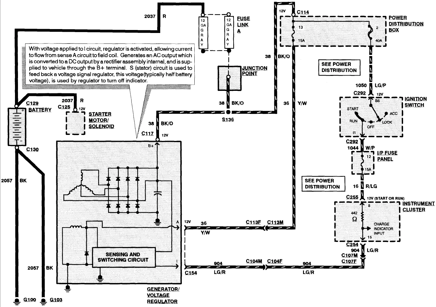 Diagram 1993 Lincoln Town Car Electrical Diagrams
