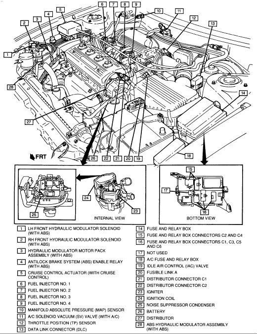 Diagram 1994 Geo Metro Engine Diagram
