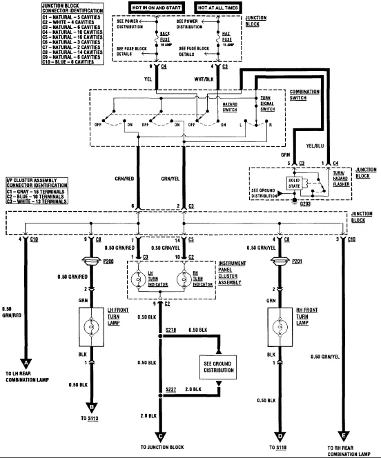 Diagram 1994 Geo Metro Fuse Block Diagram