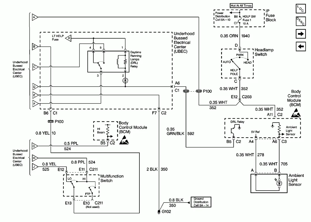 Diagram 1995S 10 Headlights Wiring Diagram Drl