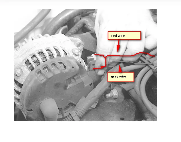 Diagram 1996 Chevy Cavalier Alternator Wiring Diagram