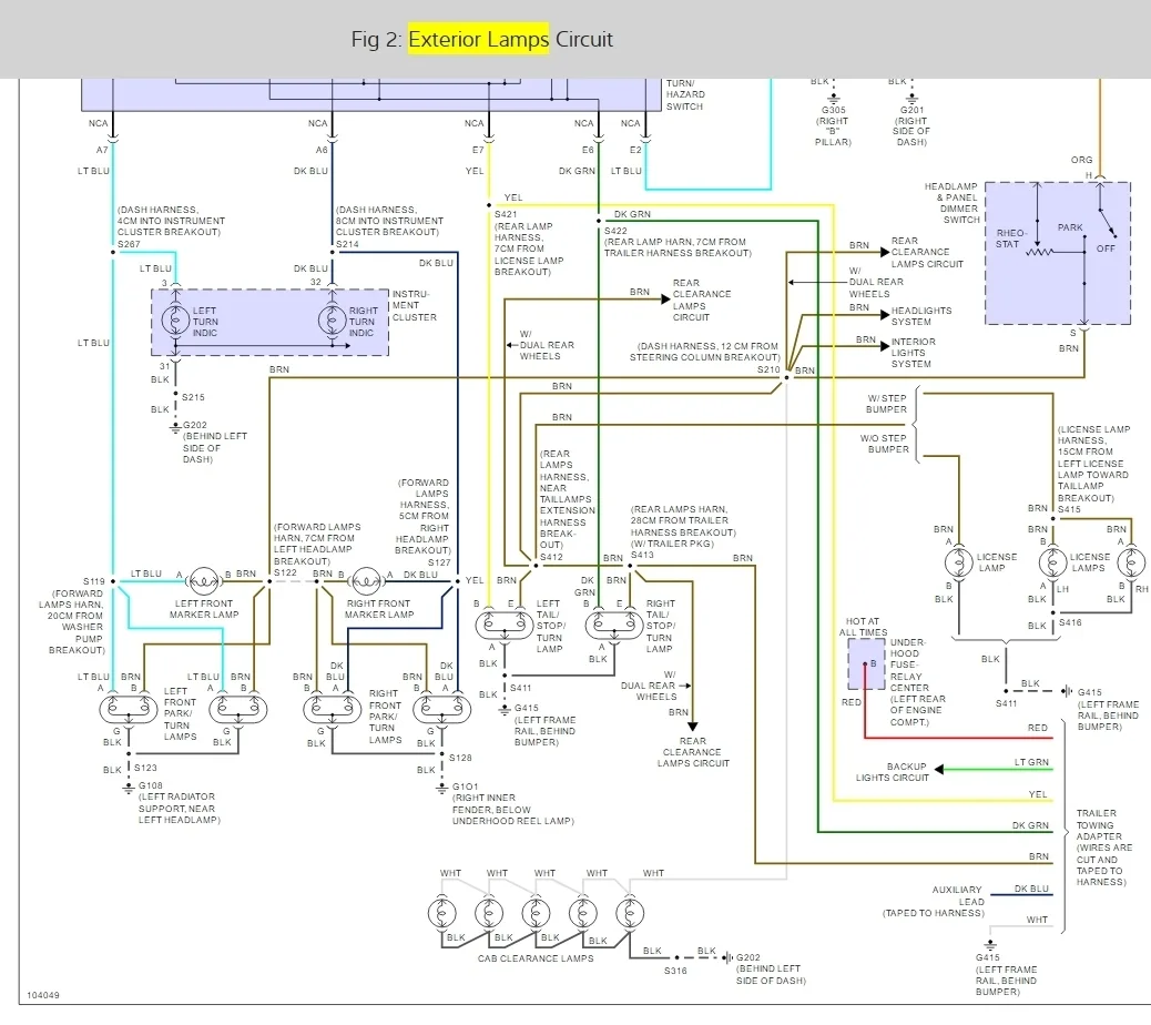 Diagram 1996 Chevy K1500 Ignition Switch Wiring Diagram