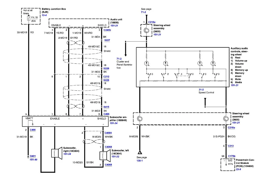 Diagram 1996 Ford Thunderbird Radio Wiring Diagram