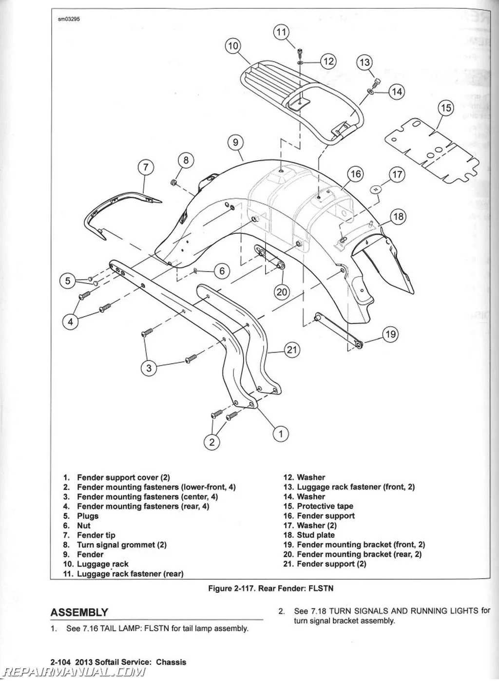 Diagram 1996 Harley Flstc Wiring Diagram