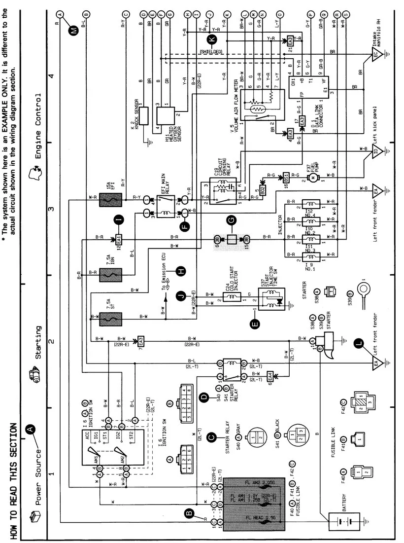 Diagram 1996 Toyota Land Cruiser Electrical Wiring Diagrams
