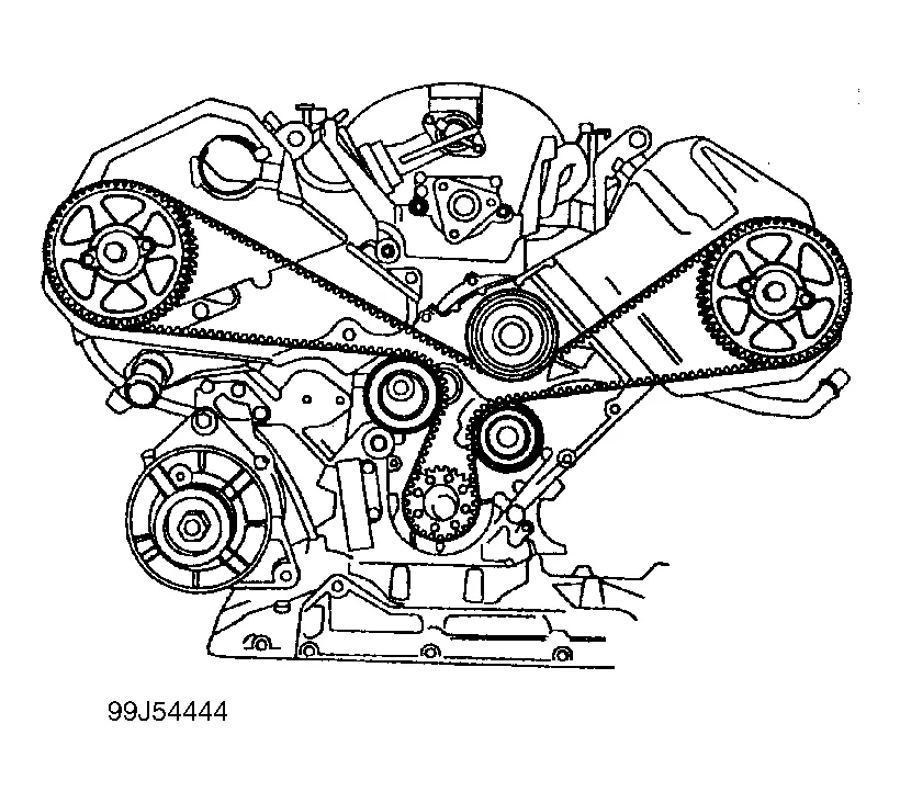 Diagram 1996 Vw Golf Engine Belt Diagrams