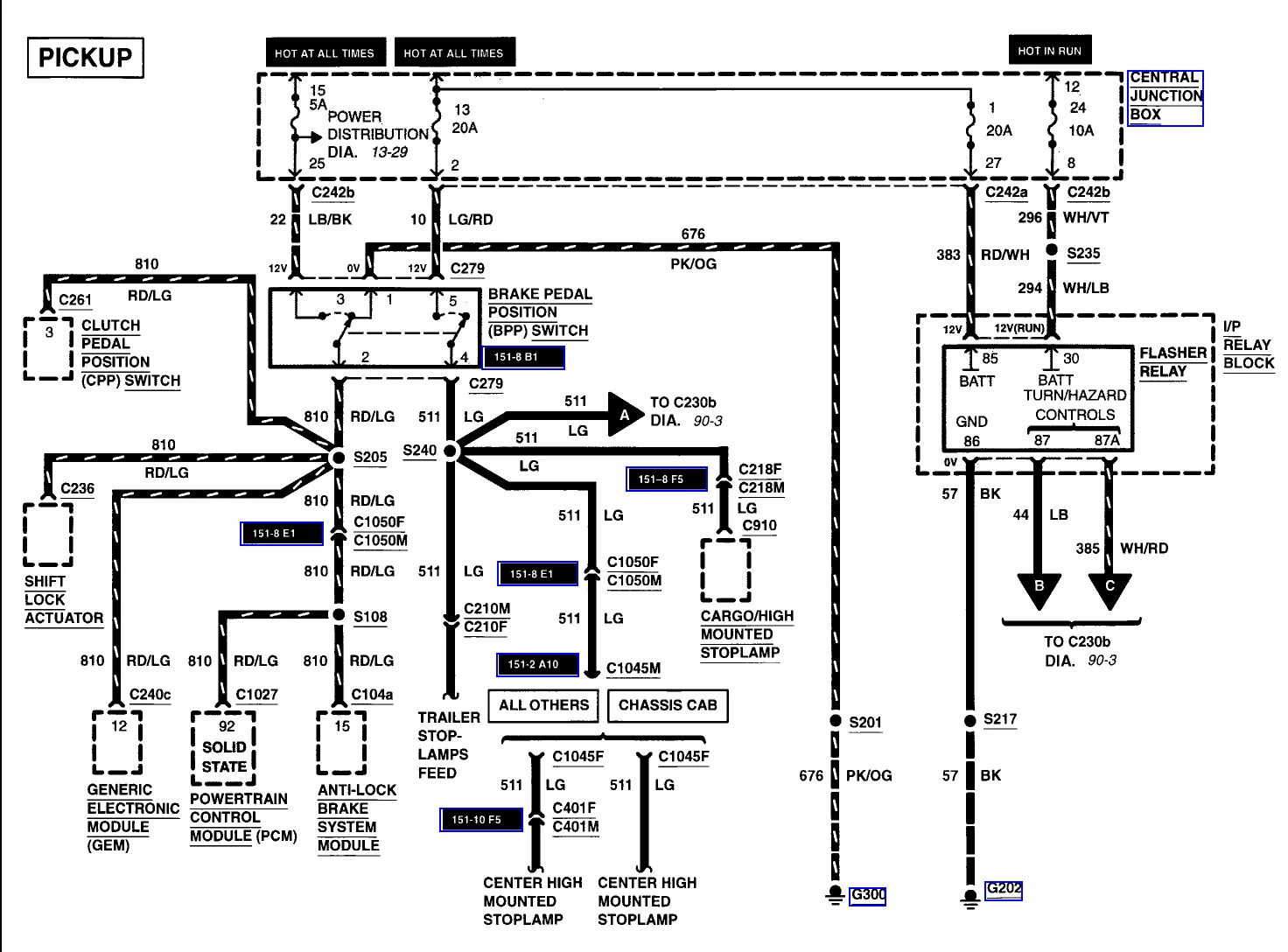 Diagram 1997 F350 Key Switch Wiring Diagram