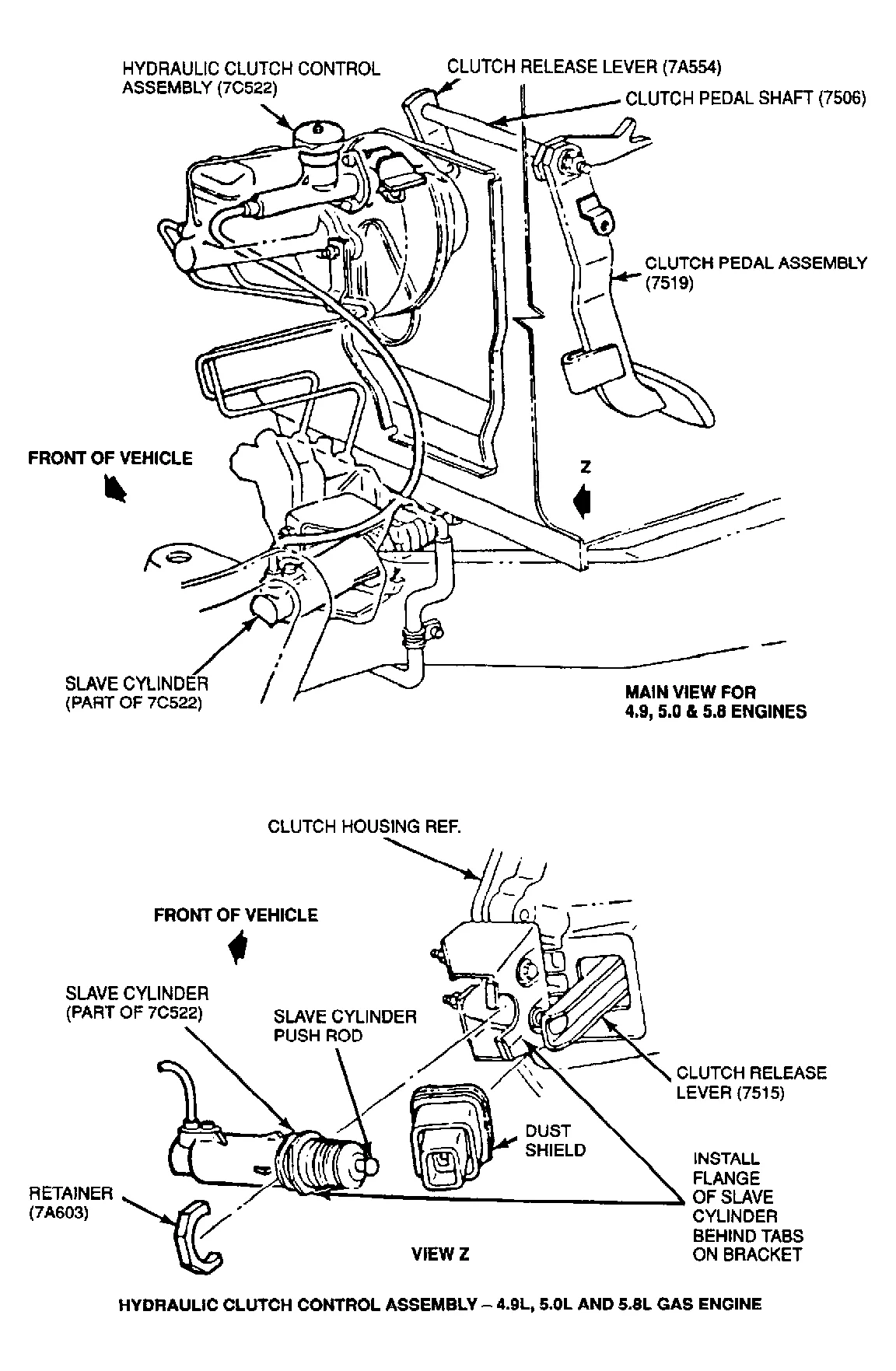 Diagram 1997 Ford Ranger Clutch Diagram