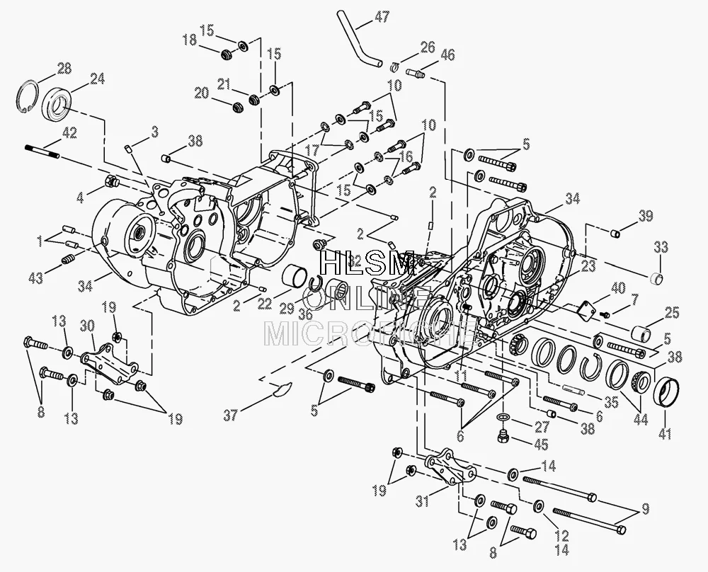 Diagram 1997 Harley Sportster Transmission Diagram