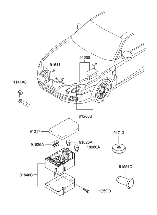 Diagram 1997 Hyundai Tiburon Engine Wiring Diagram
