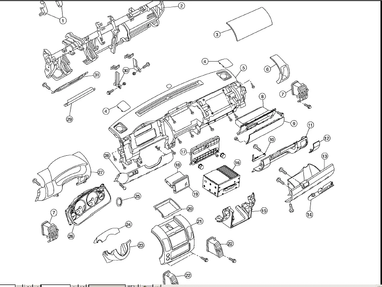 Diagram 1997 Nissan Pathfinder Fuse Diagram
