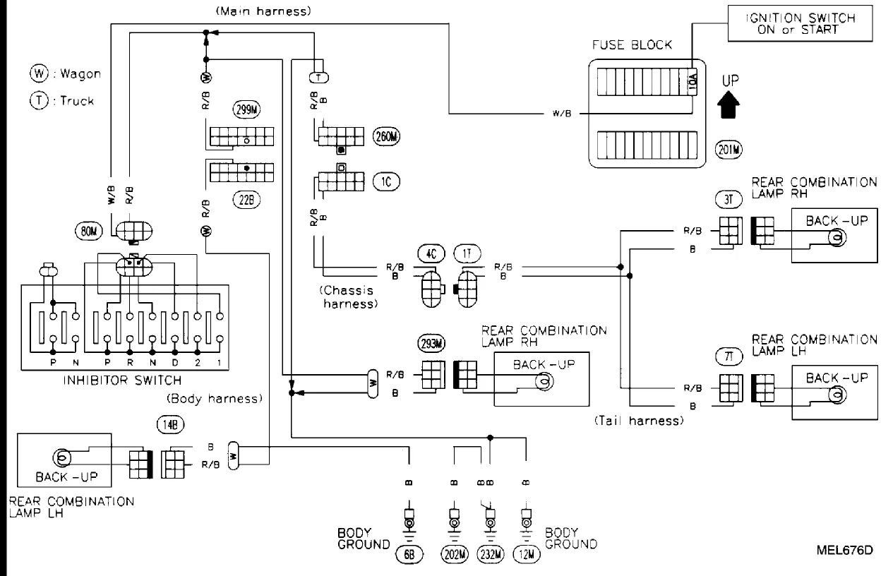 Diagram 1997 Nissan Pathfinder Fuse Diagram