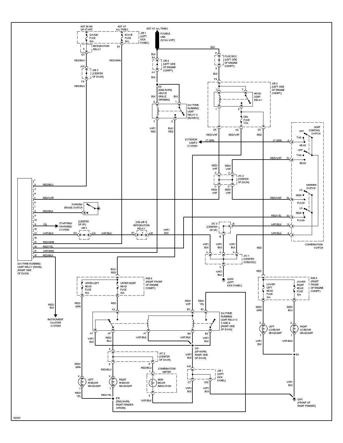 Diagram 1997 Toyota Corolla Stereo Wiring Diagram