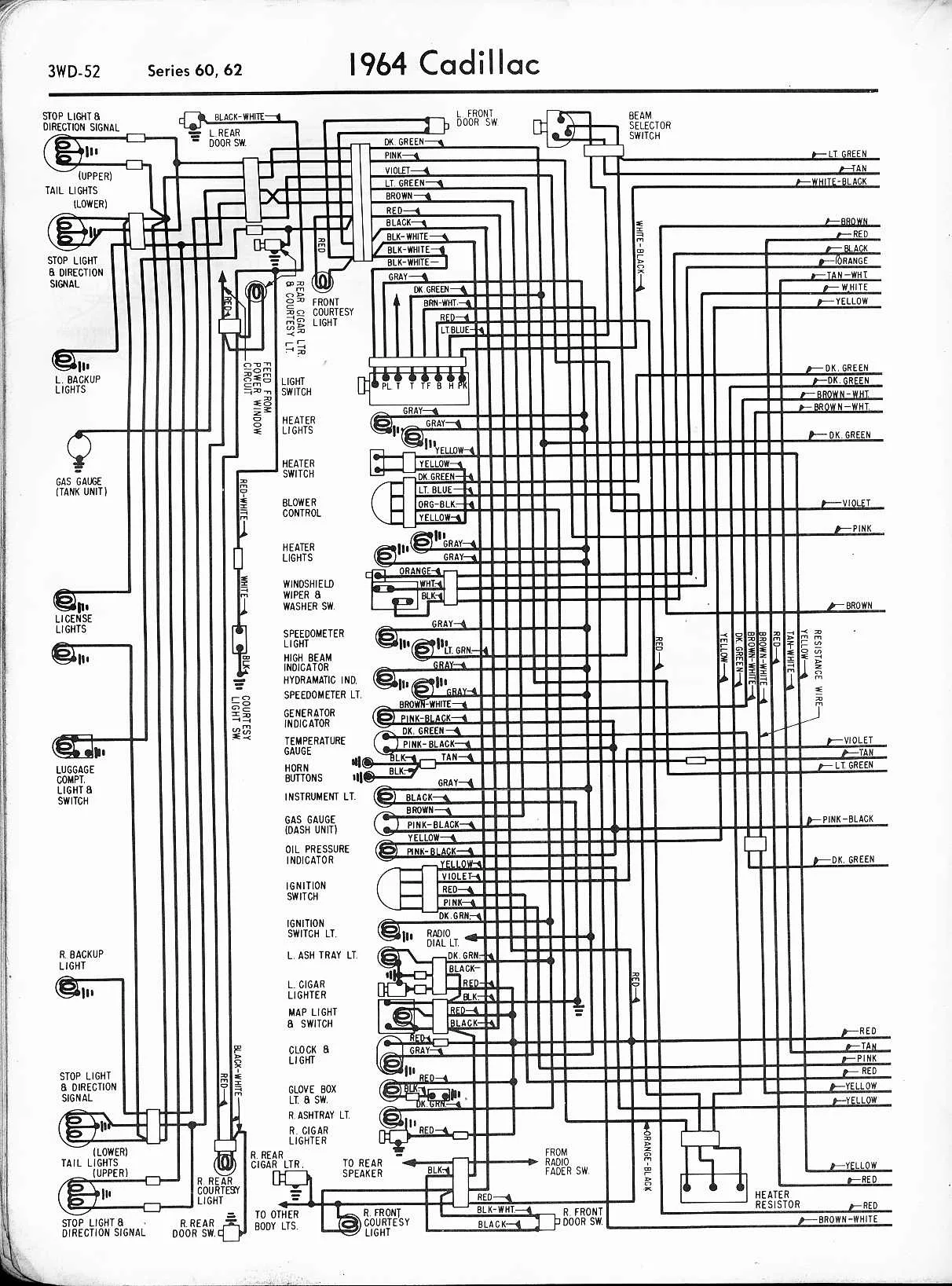 Diagram 1998 Cadillac Wiring Diagrams