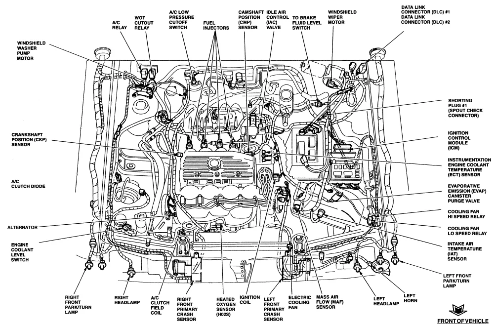 Diagram 1998 Ford Escort Se Engine Diagram