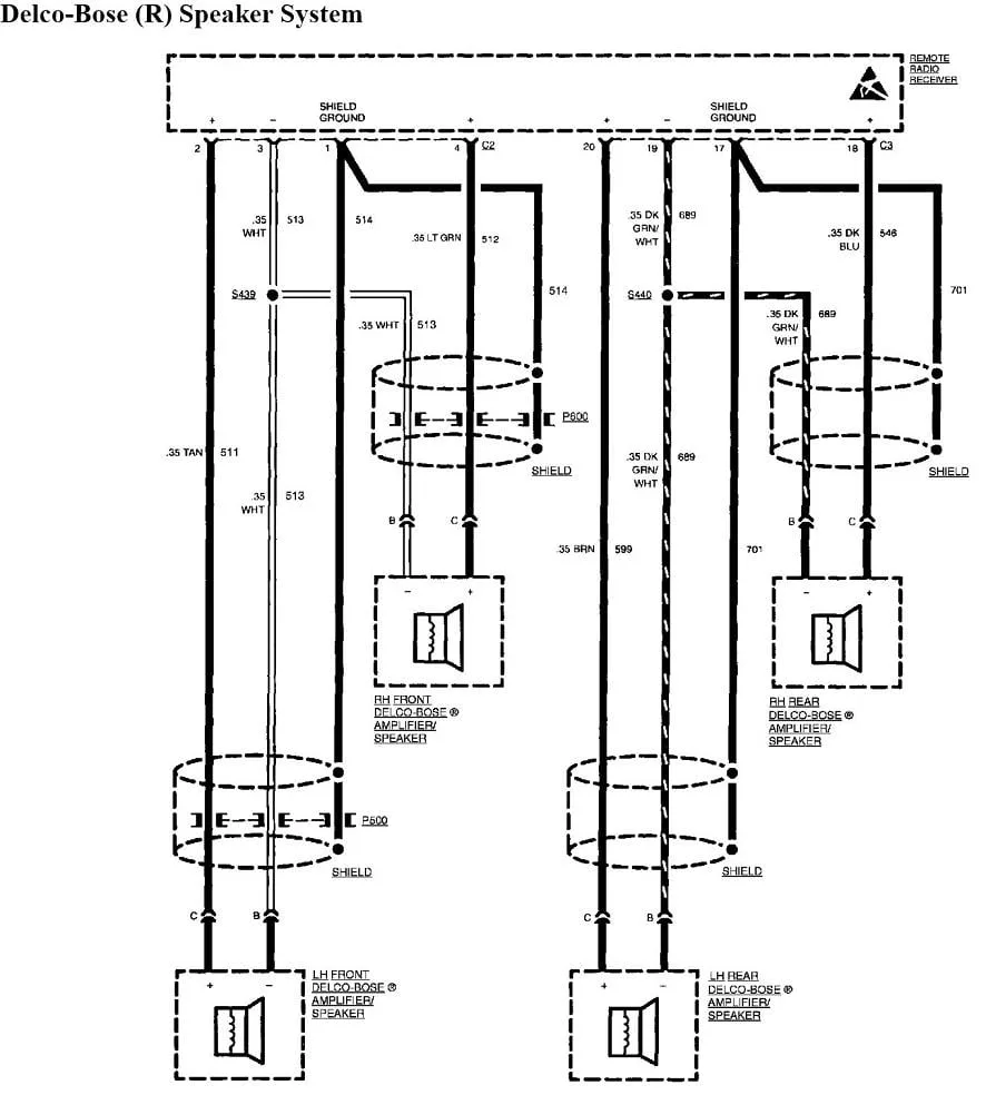 Diagram 1999 Cadillac Deville Stereo Wiring Diagram