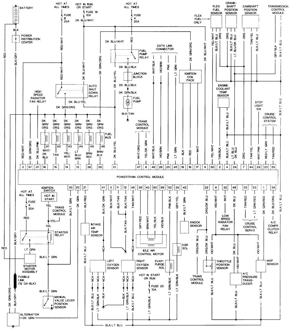 Diagram 1999 Chrysler Concorde Engine Diagram