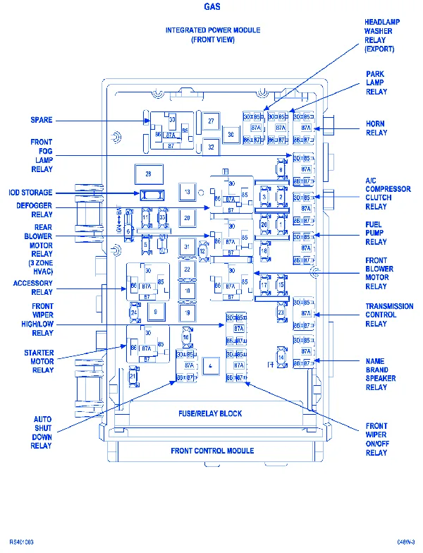 Diagram 1999 Dodge Caravan Fuse Panel Diagram